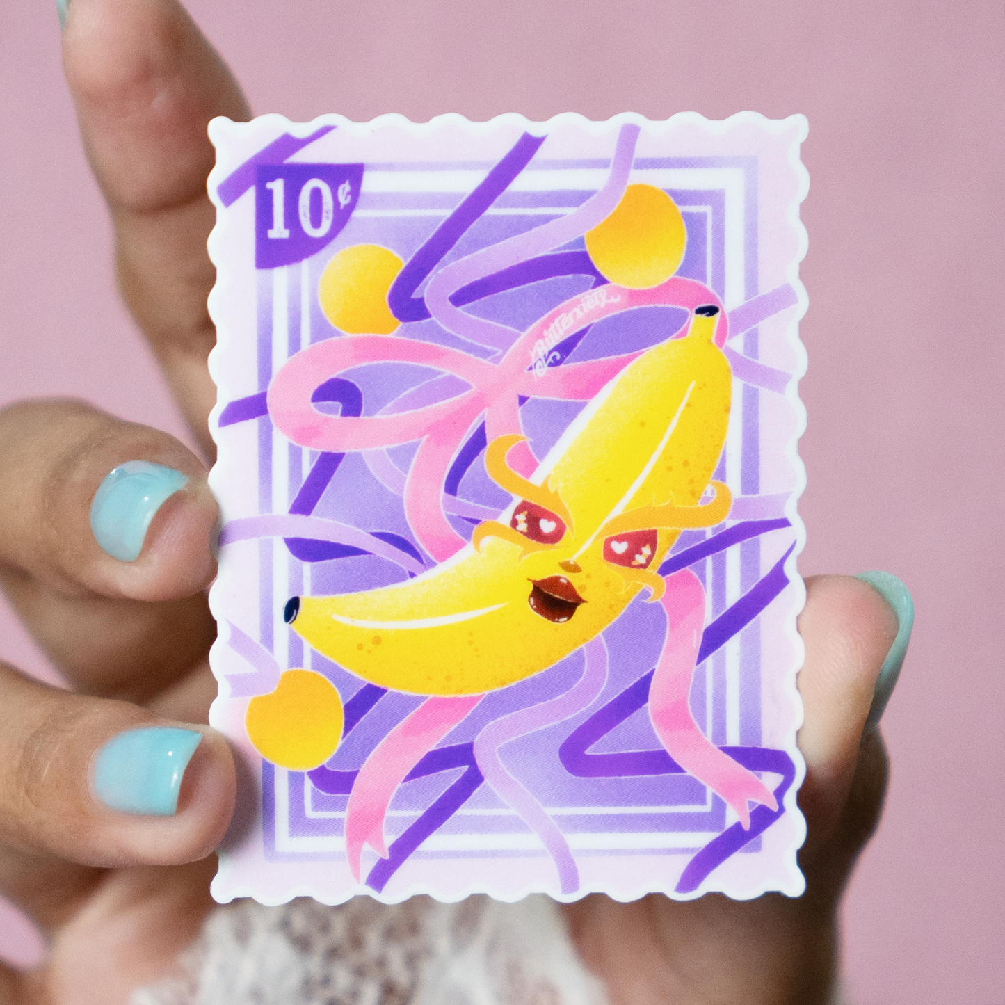 P-Sunk Stamp - Sticker