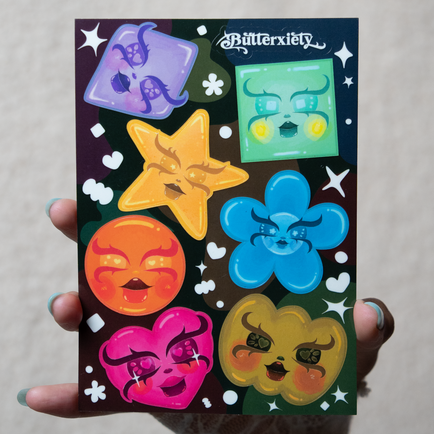 Shapes Sticker Sheet