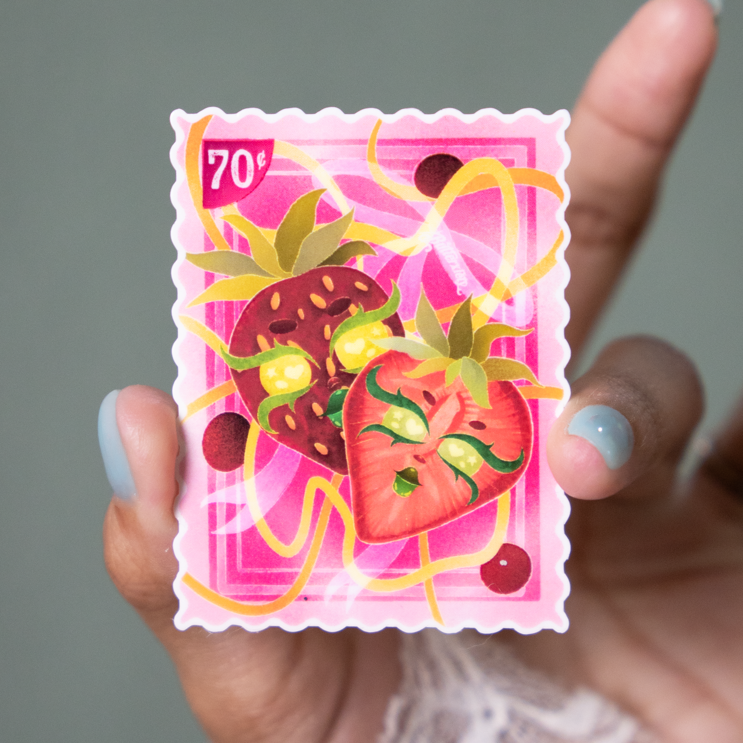 Stghawbeghie Stamp - Sticker