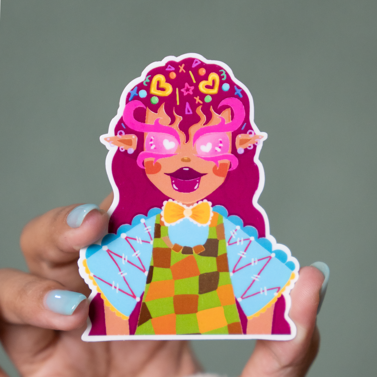 Circus Girl Curly Hair