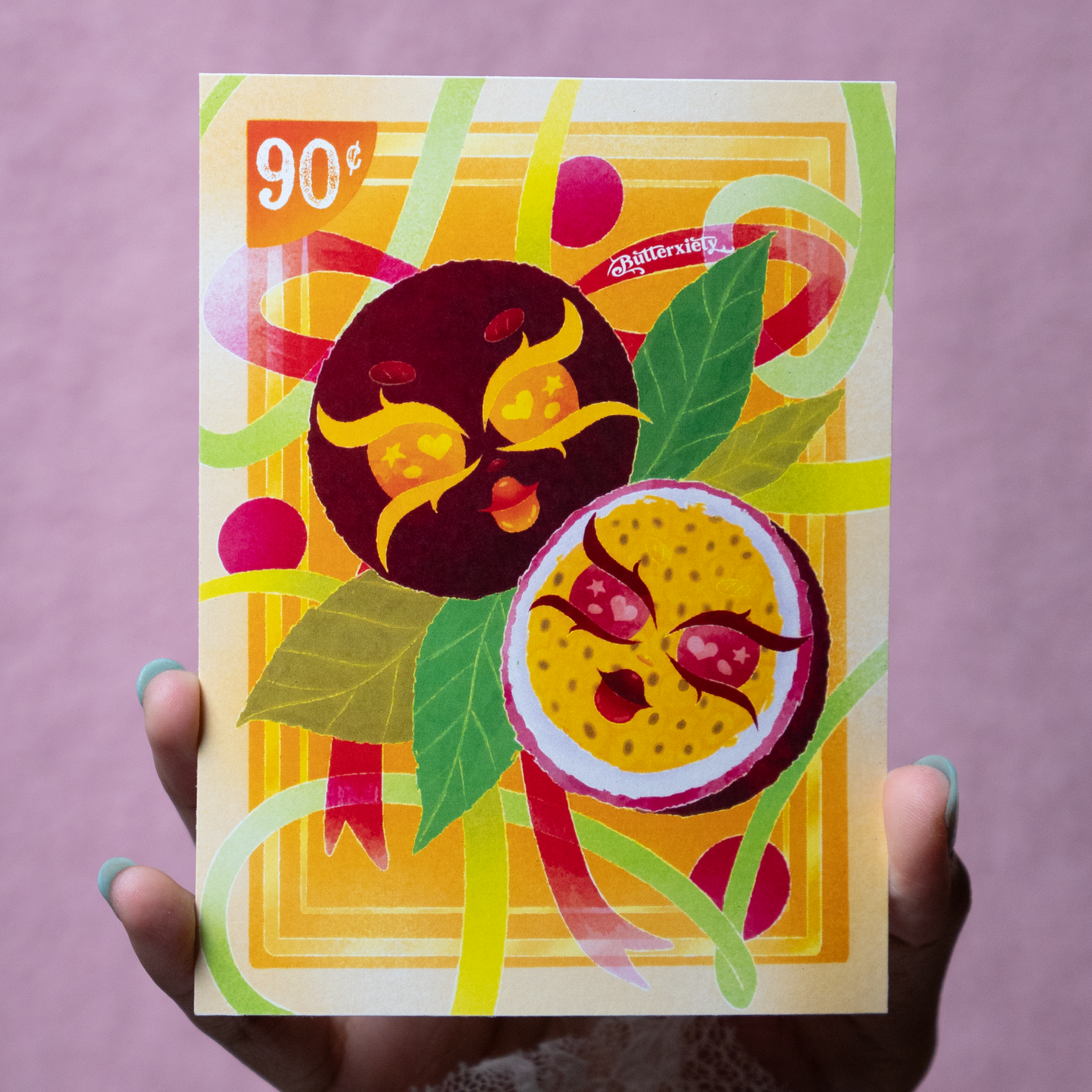 Pasyun Fgwhut Stamp - Art Print