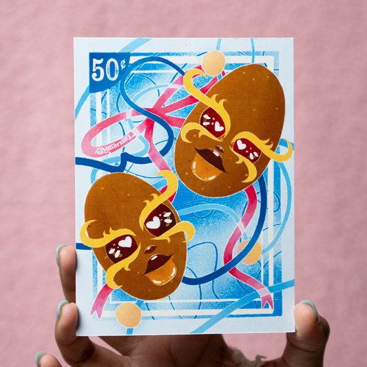 Putatu Stamp - Art Print