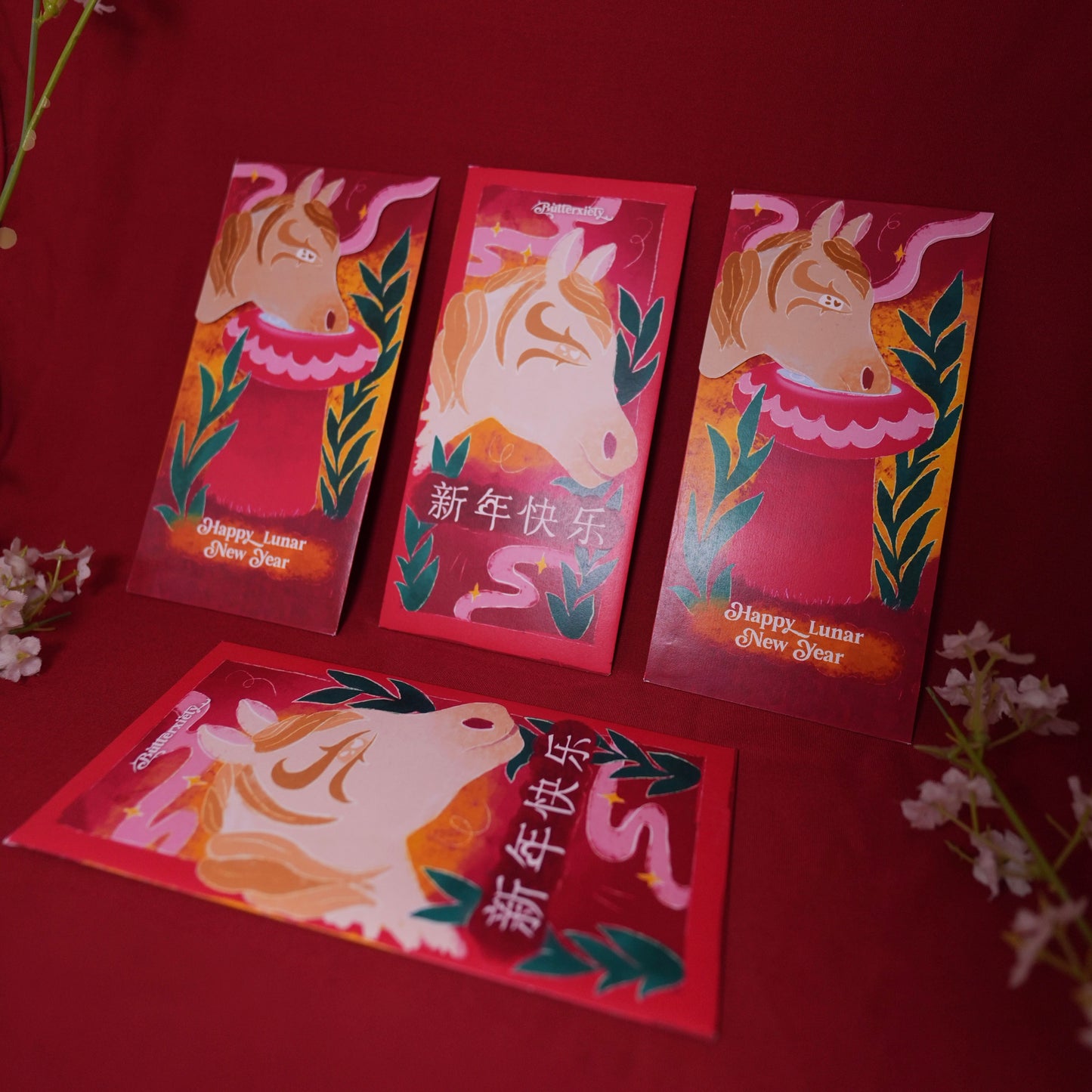 CNY Horse Red Packet